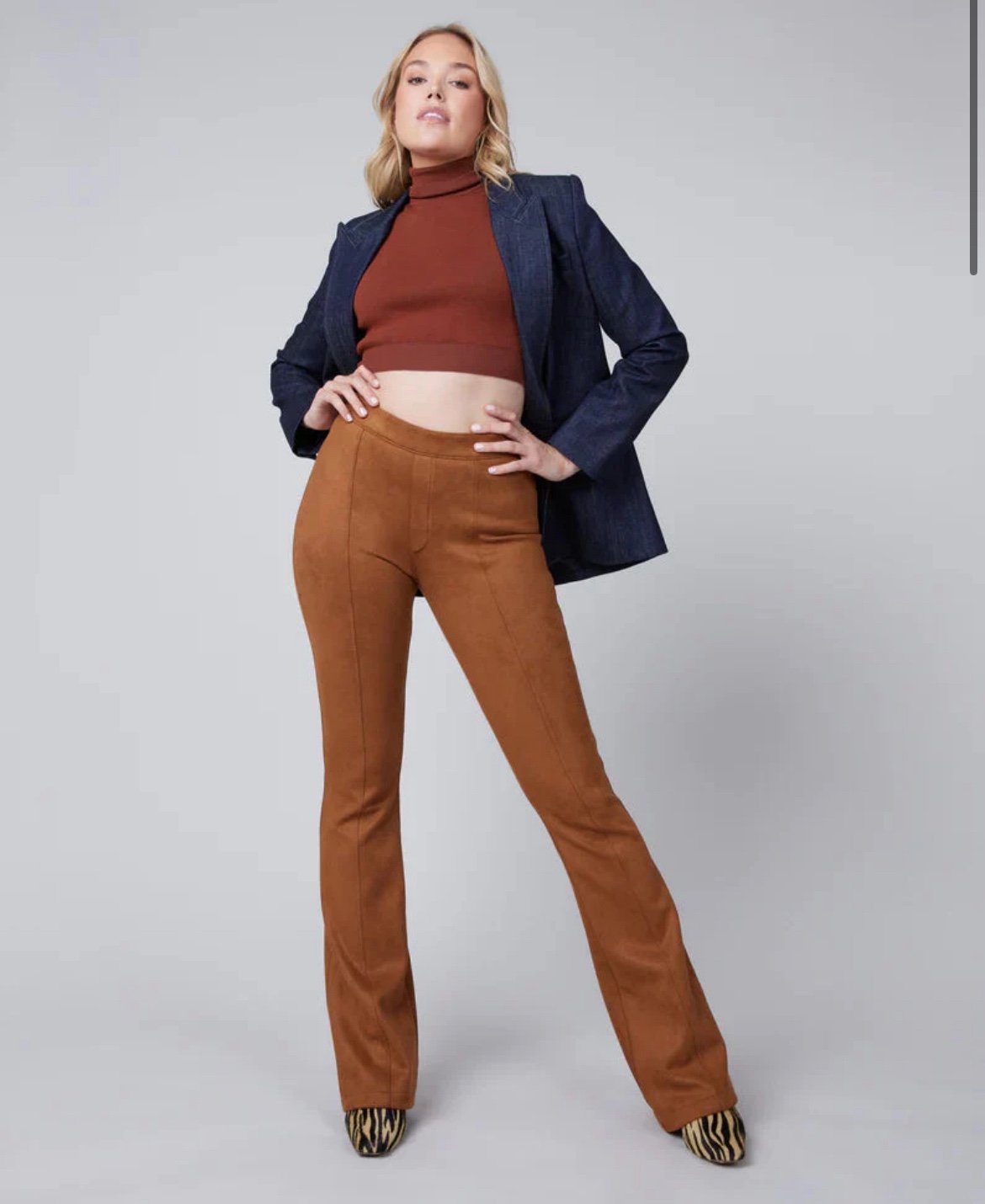 Spanx wide leg tall pants