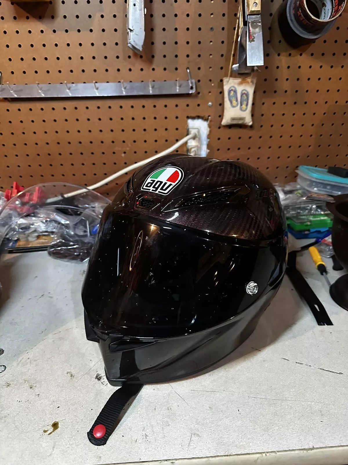 AGV Pista GP-RR Carbon Rainbow Iridium Motorcycle Helmet | ECE DOT Certified