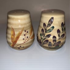 Home Trends Shadowwood Salt/Pepper Shakers