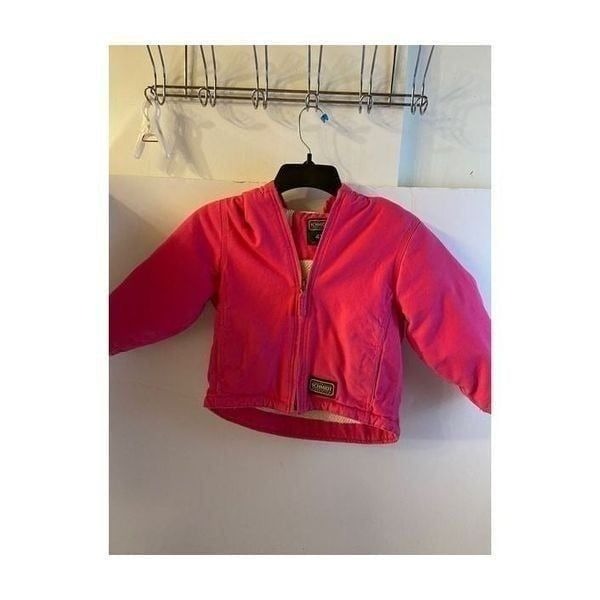 Schmidt size 4t Sherpa lined barn coat