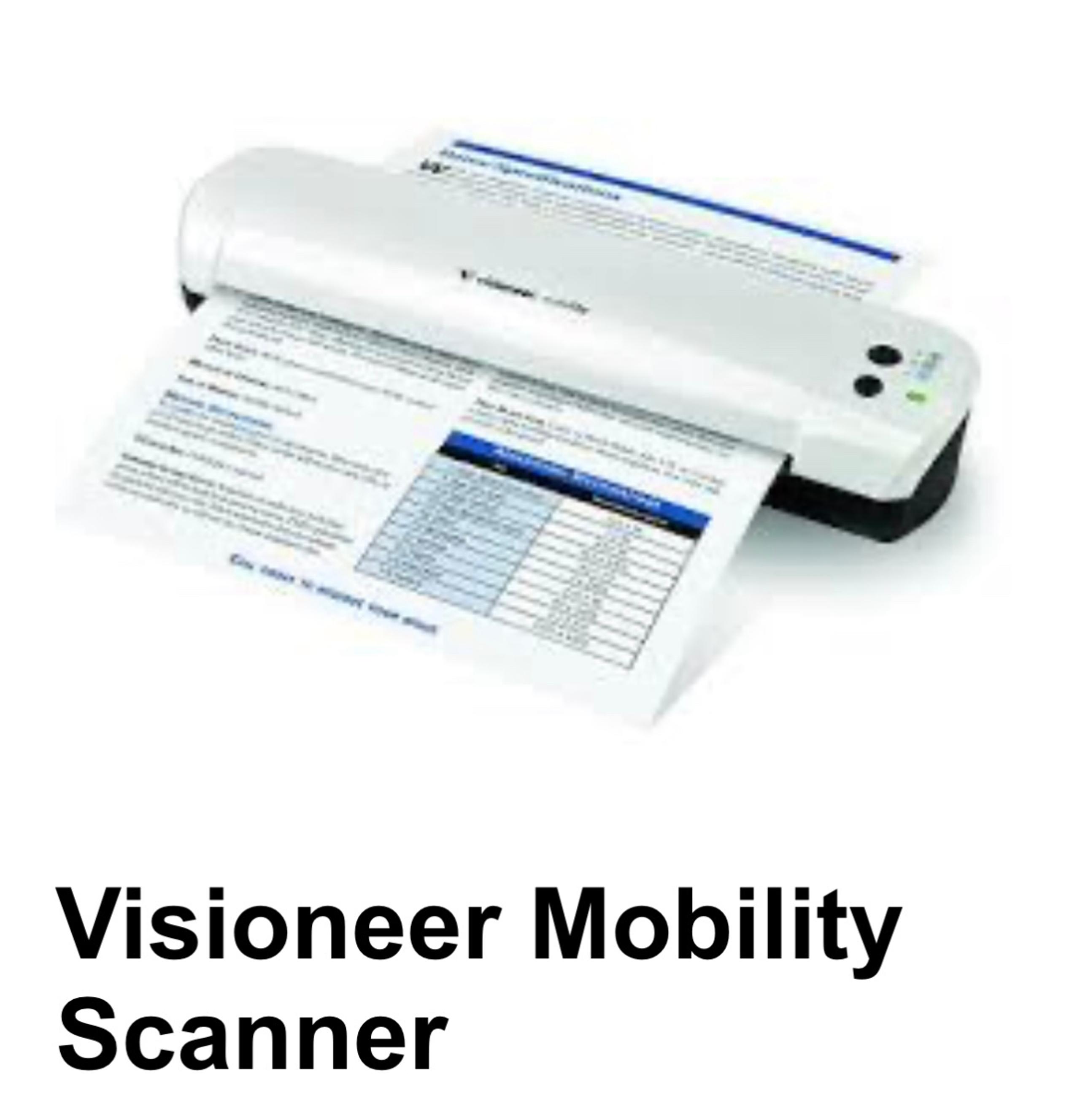 Visioneer Mobility Scanner