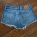 Levi high waisted shorts