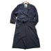 Vintage London Fog Single Breasted Trench Coat in size 6 Black US Made