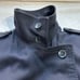 Vintage London Fog Single Breasted Trench Coat in size 6 Black US Made