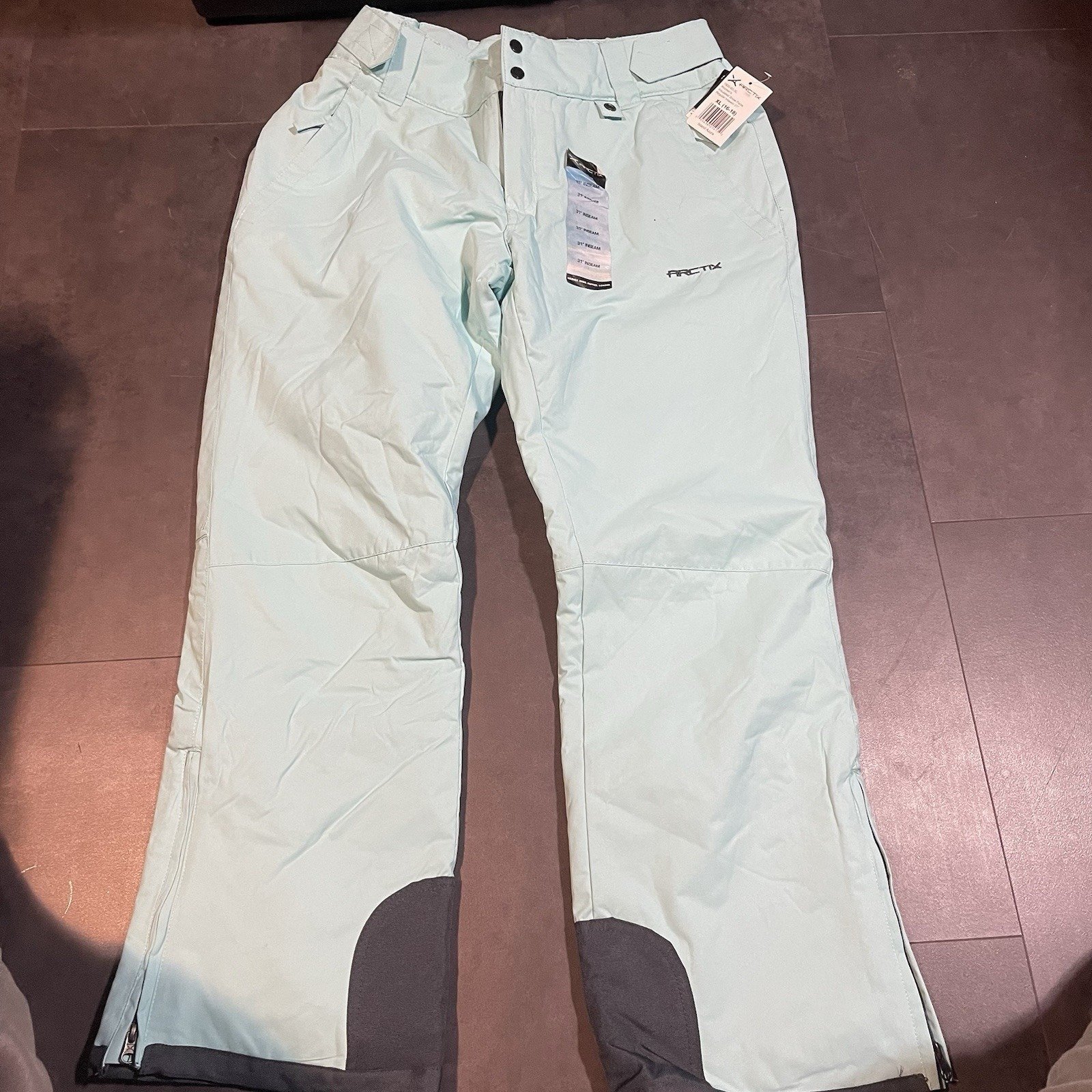 Arctix Women's Insulated Snow Pants - blue - XL-16-18. F-39