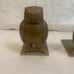Brass Finish Wise Owl Bookends