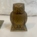 Brass Finish Wise Owl Bookends