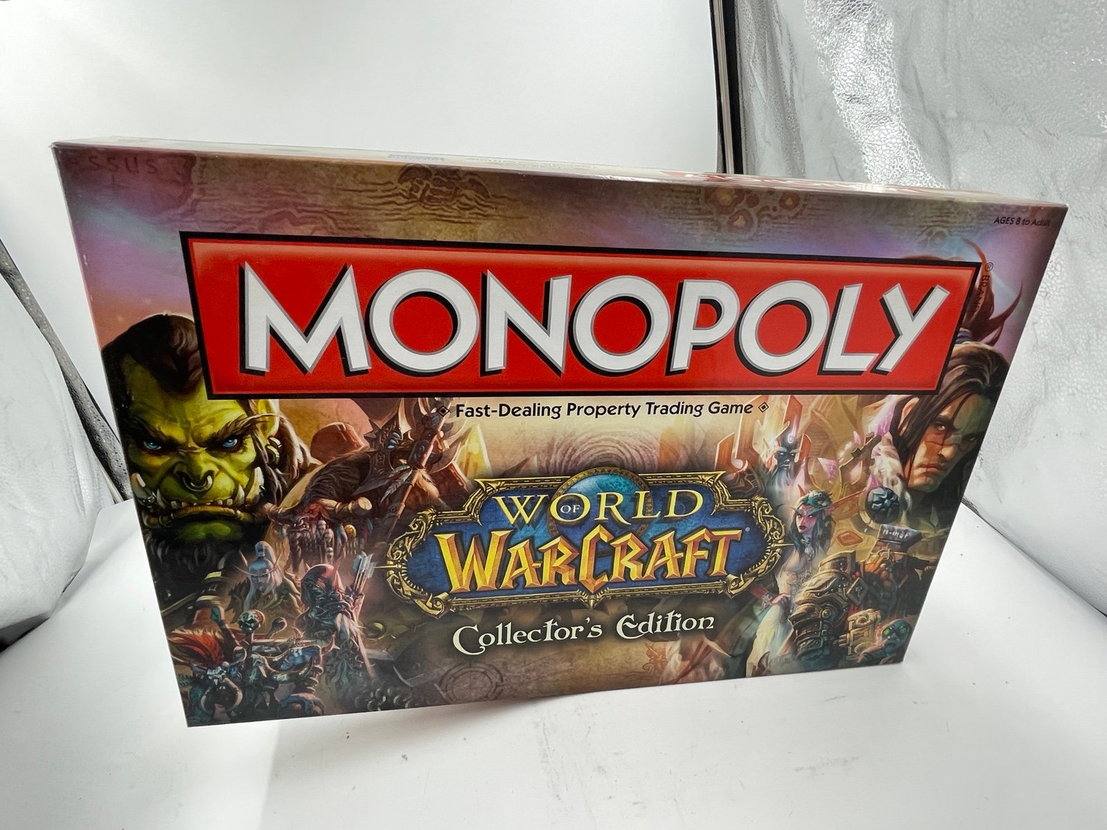 Monopoly Board Game World Of Warcraft Collectors Edition 2012