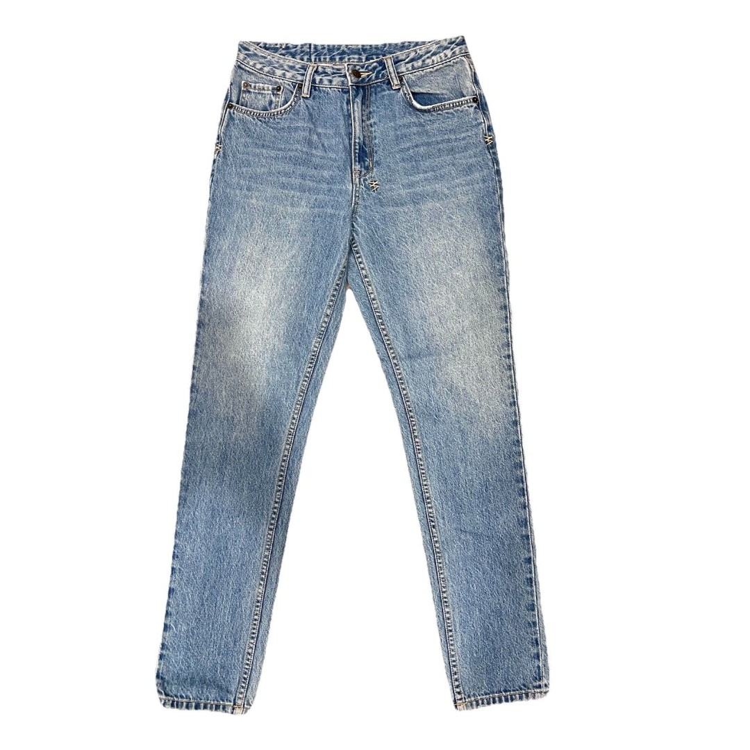 Ksubi Men Blue Jeans Slim Pin Fit Denim Medium Wash Size US 29