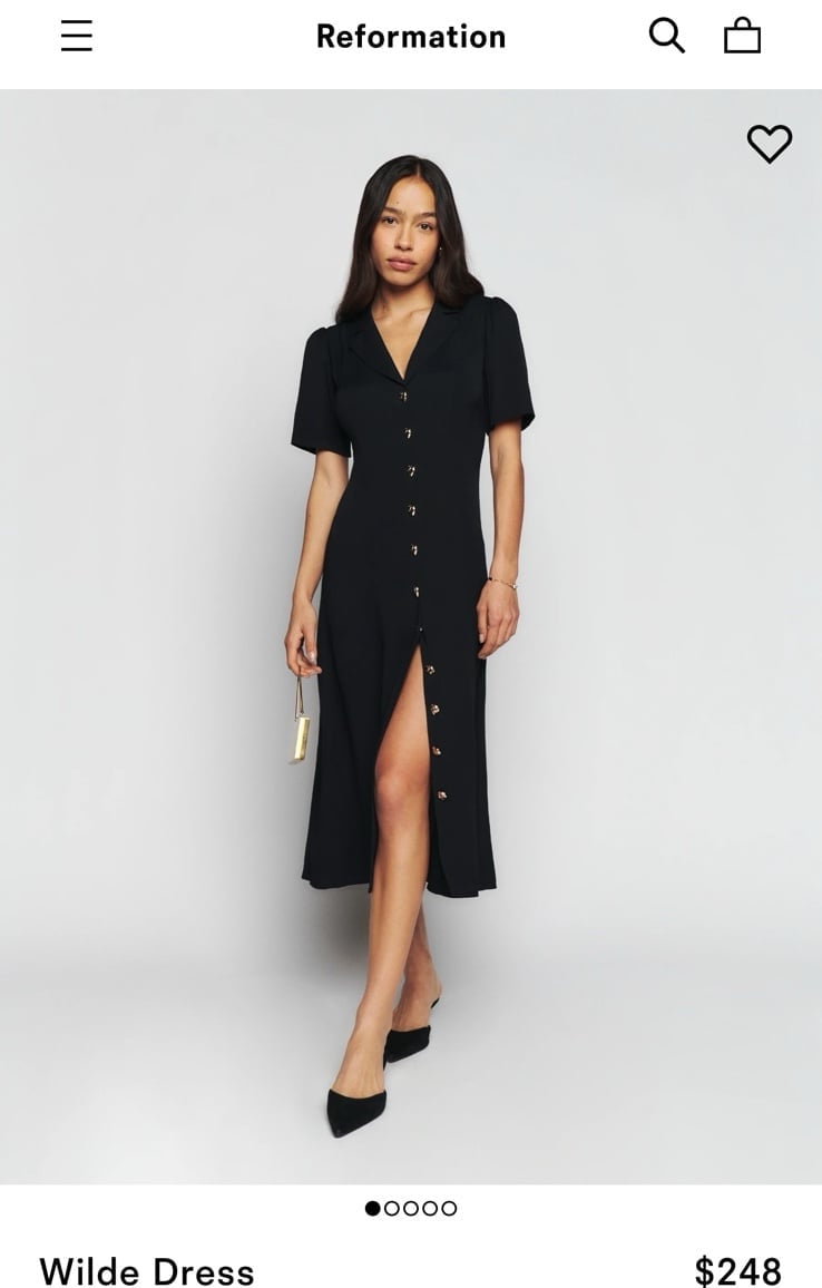 Reformation wilde dress (size 4)