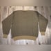 COMO SPORT Golf Mens Large V Neck Merino Wool Pullover Sweater Made in Italy L