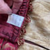 Vintage jacquard tree skirt
