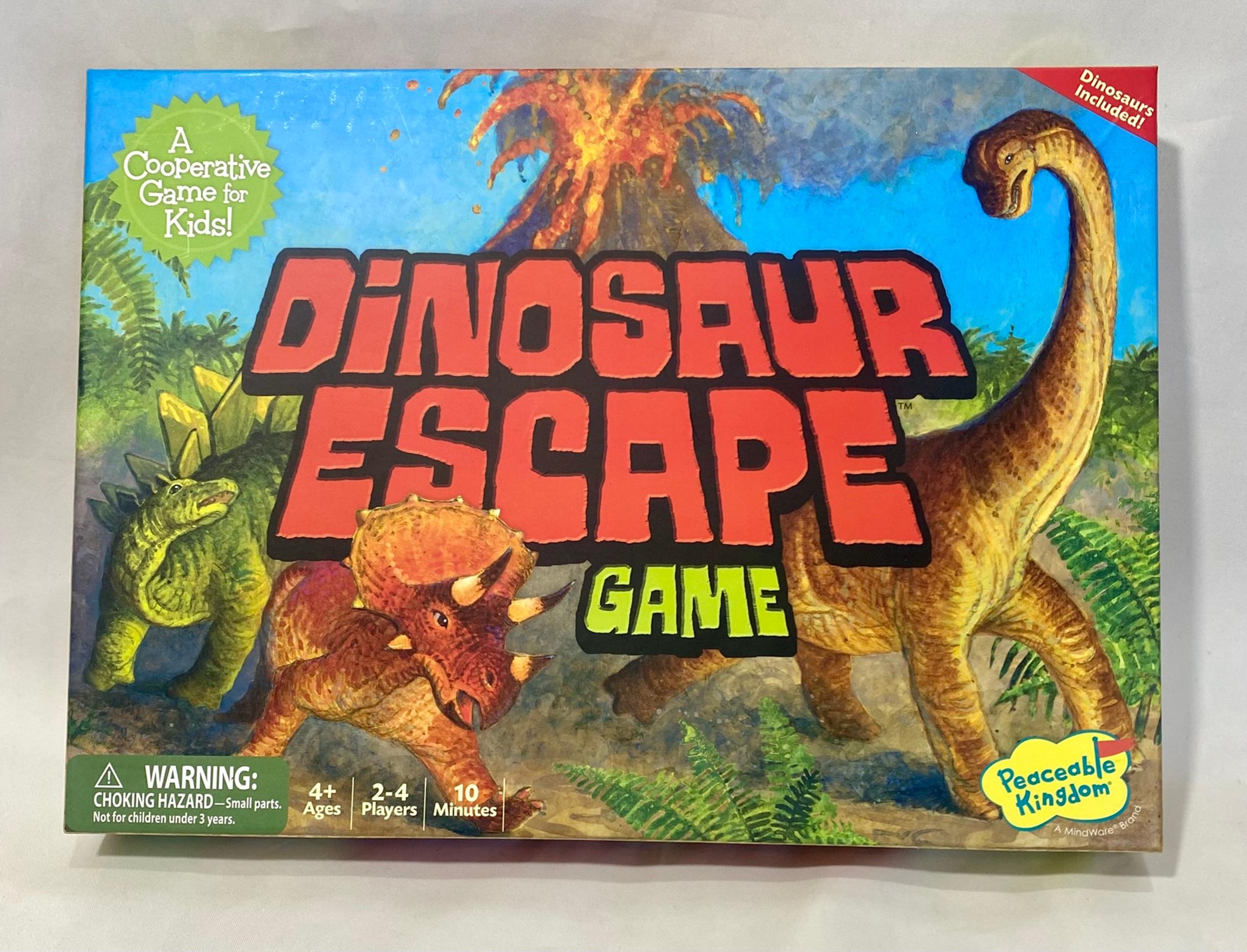 Dinosaur Escape Game 100% Complete 4+ family game night toddler children