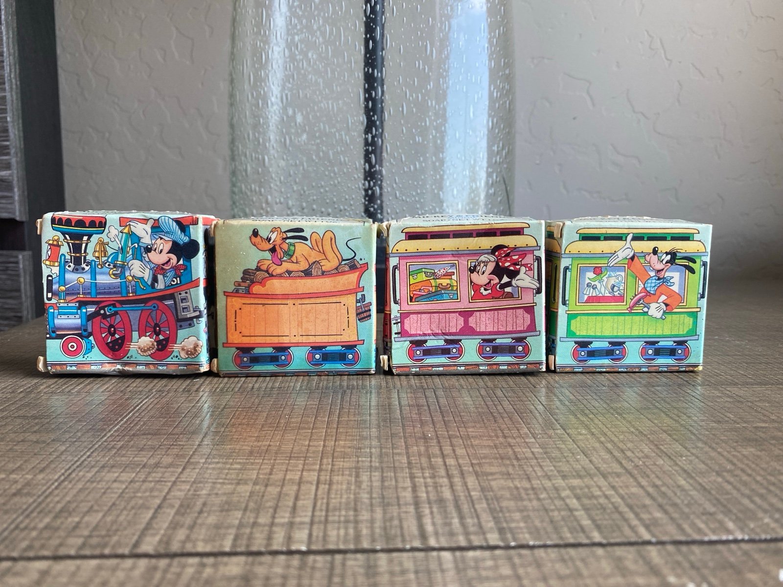 Avon Mickey and Friends Soap Train Lot Vintage NEW IN BOX 1990s.