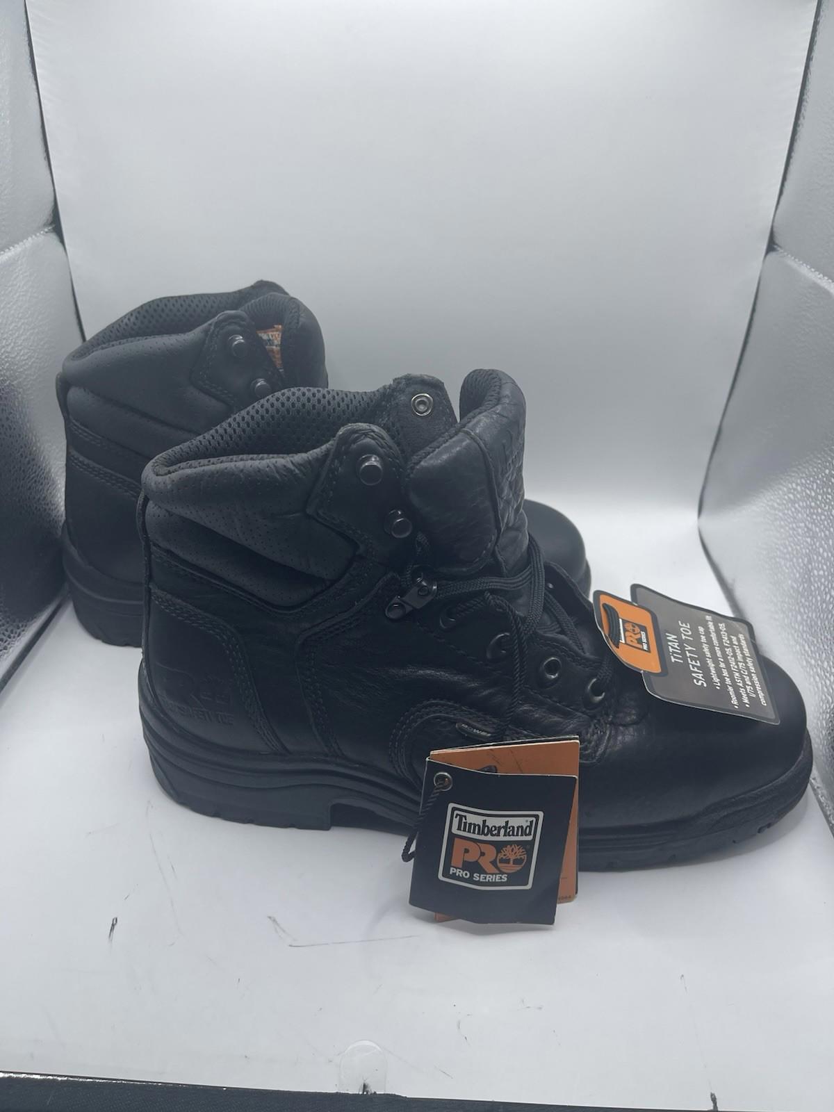 Timberland PRO Titan Men's Black Composite Toe EH SR 6 Work Boot NEW With Tags