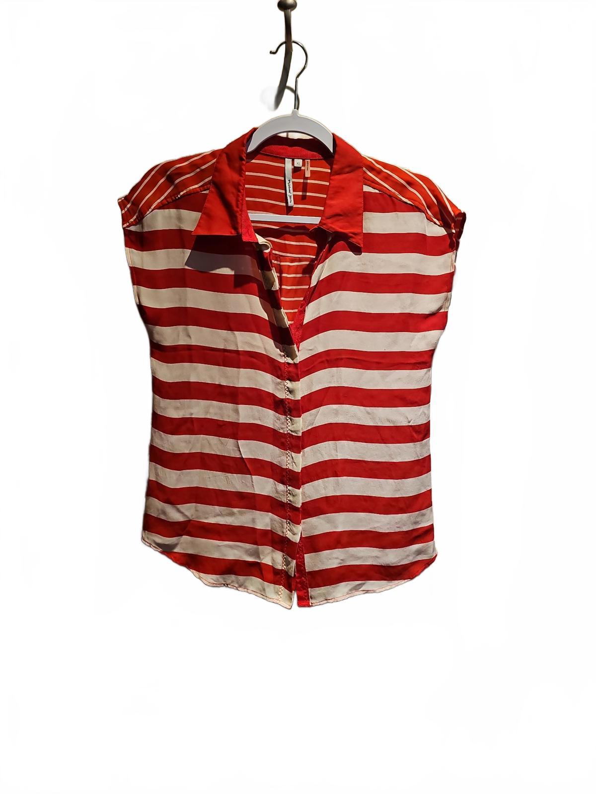 Michael Stars stripe button blouse Size XS