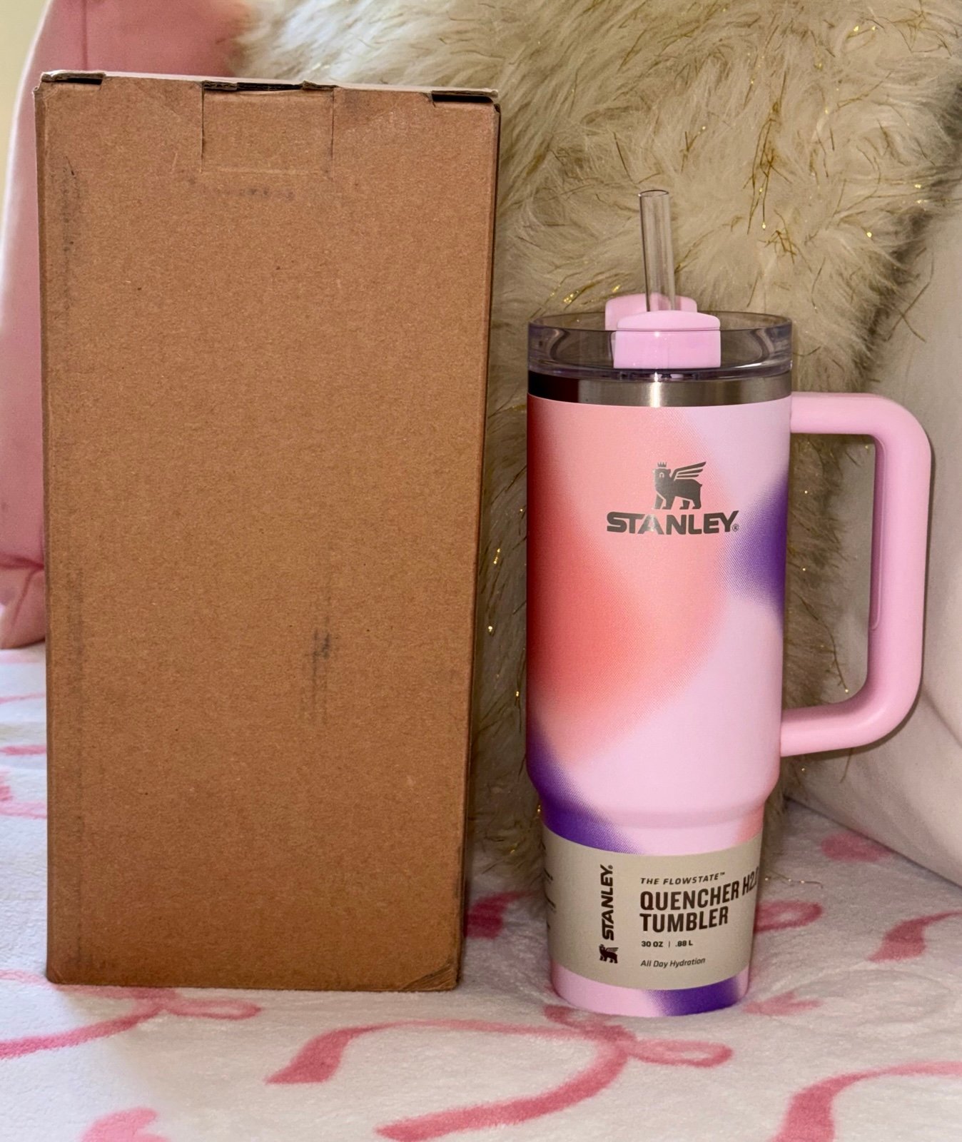 Stanley Rose Petal Motion 30oz Tumbler New Frequency