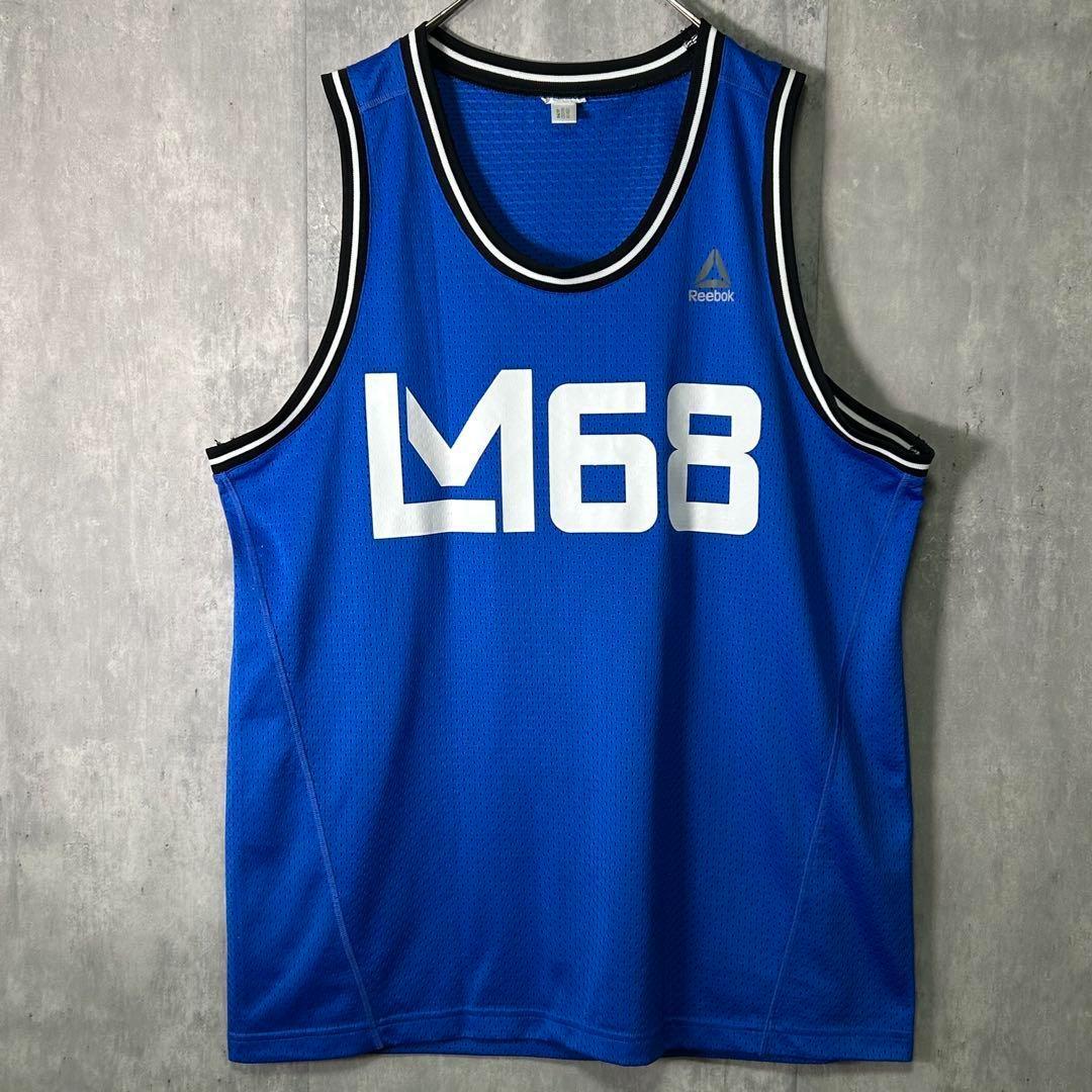 Sold Out Reebok Les Mills Collaboration Tank Top Mesh Blue