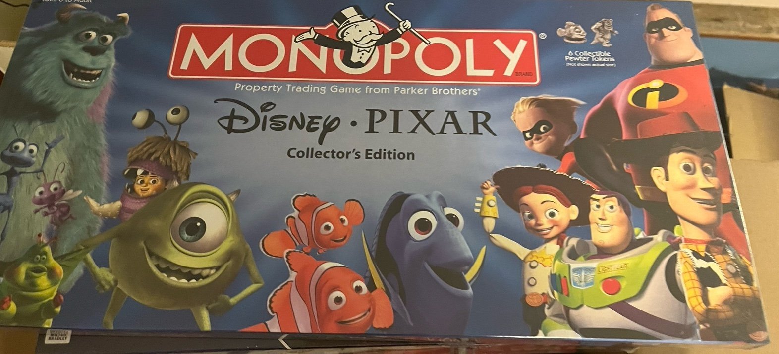 Disney Pixar Collectible Monopoly Game sealed