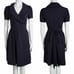 Diane von Furstenberg Bethania Wrap Black Dress Size 4