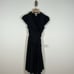 Diane von Furstenberg Bethania Wrap Black Dress Size 4