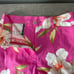 Lauren Ralph Lauren PETITE Capri Pants Women's 6P Mid Rise Pink Hibiscus NWT