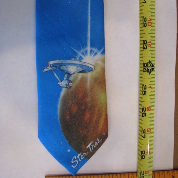 1 pair of Ralph Marlin Star Trek ties Star Trek & Star Trek the Next Generation