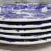 Ceramica Quadrifogloio Bread & Butter Plates. Set of 5 White Blue Grapes Print