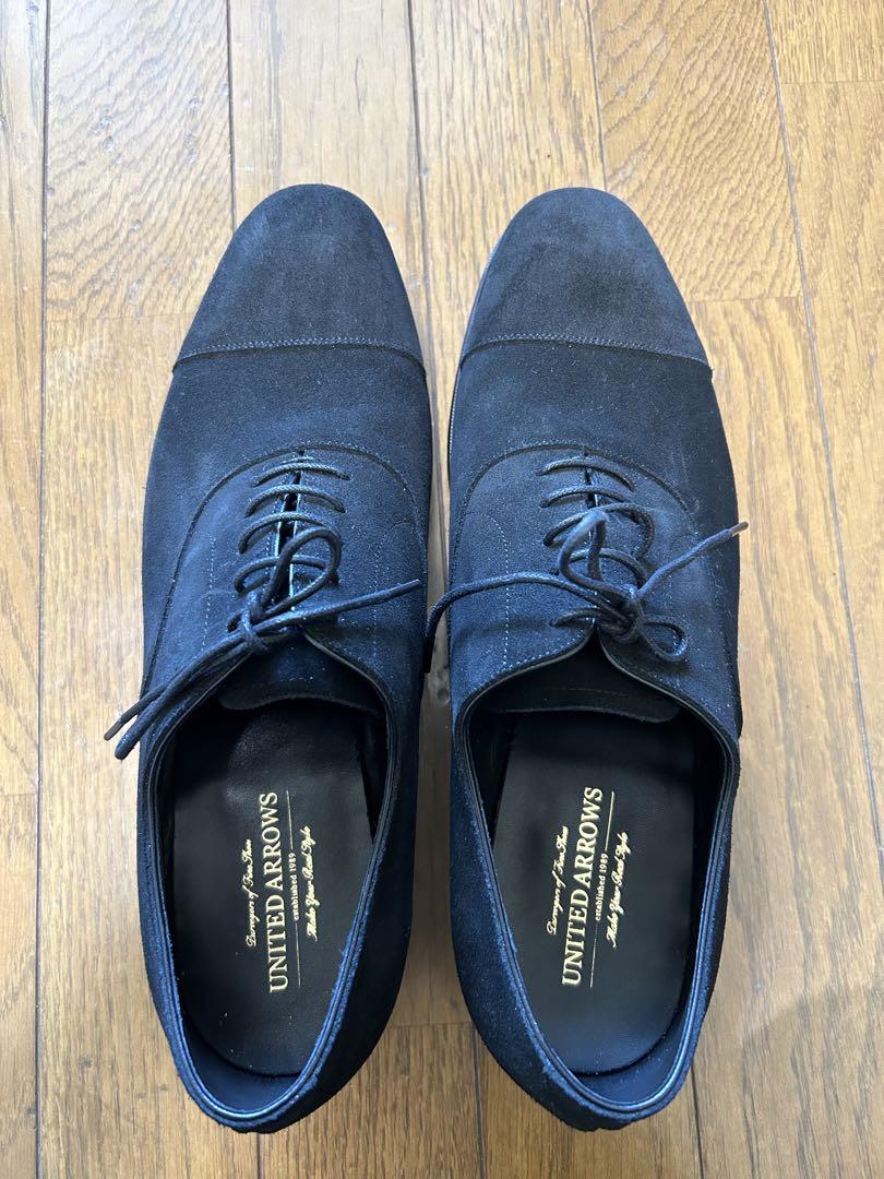 United Arrows Suede Straight Tip 27cm (8.5)