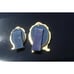 Ornate Towle Silversmiths Round Oval Picture Frame Set Gold Plated