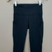 {Lululemon} Fast & Free 7/8 Tight II Nulux 25 Leggings in Black - Womens 4