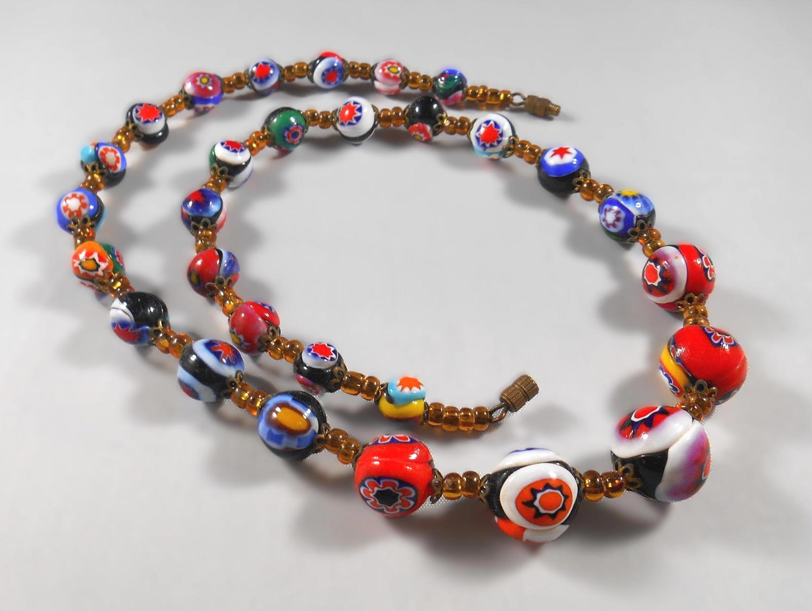 millefiori beads