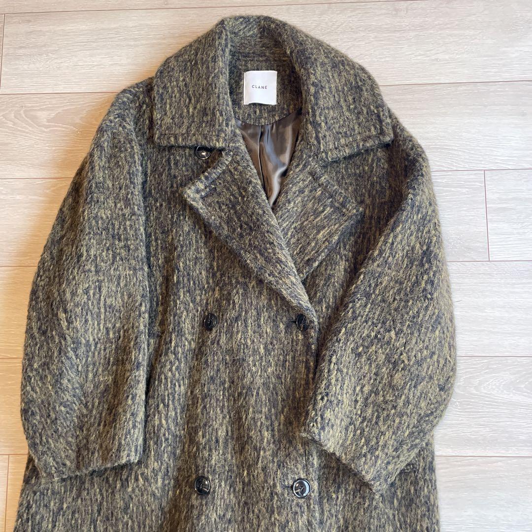 CLANE MIX SHAGGY LADY COAT size 1