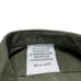 Vintage Military Uniform Long Sleeve Button Down Shirt Top Flag Patches Large