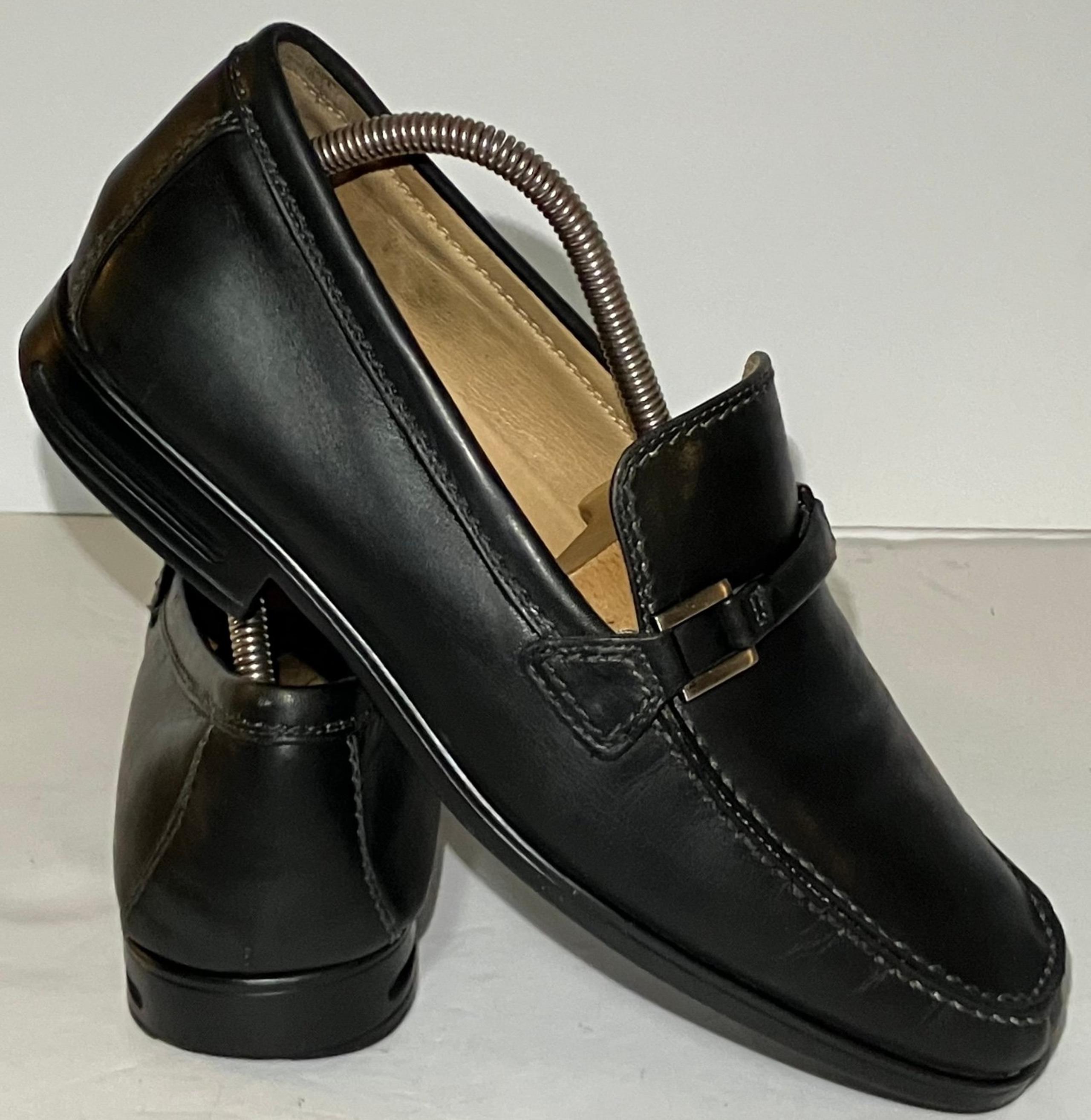 Rockport Penny Loafer Dress Black Leather Men’s 9.5M 501843-W 08 / APM 16011