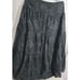 Boho Party Skirt M Tiered Maxi Peasant Festival Gypsy Hippie Black