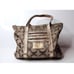 Coach Poppy Op Art Glam Tote Khaki Gold