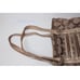 Coach Poppy Op Art Glam Tote Khaki Gold