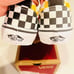 NIB Vans rainbow checkardboard 13C Rare