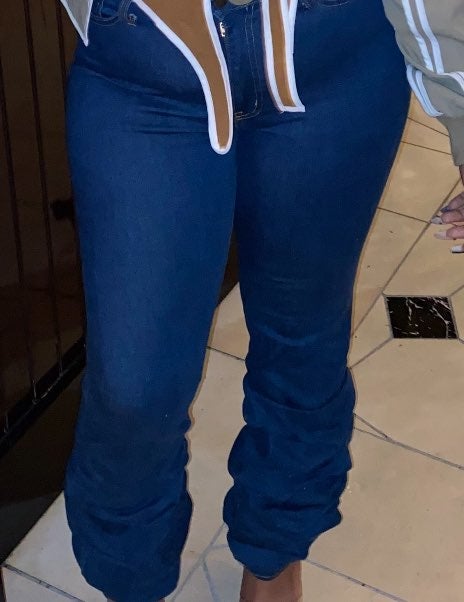 stacked pants