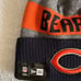 New Era NFL Chicago Bears Beanie Hat with Pompom