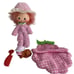 Vintage Strawberry Shortcake Raspberry Tart Sweet Sleeper Doll & Pet Relined Bag
