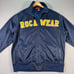 Vintage Rocawear Track Jacket Mens 2XL Blue Patch Highneck Baggy Y2K Streetwear