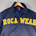 Vintage Rocawear Track Jacket Mens 2XL Blue Patch Highneck Baggy Y2K Streetwear