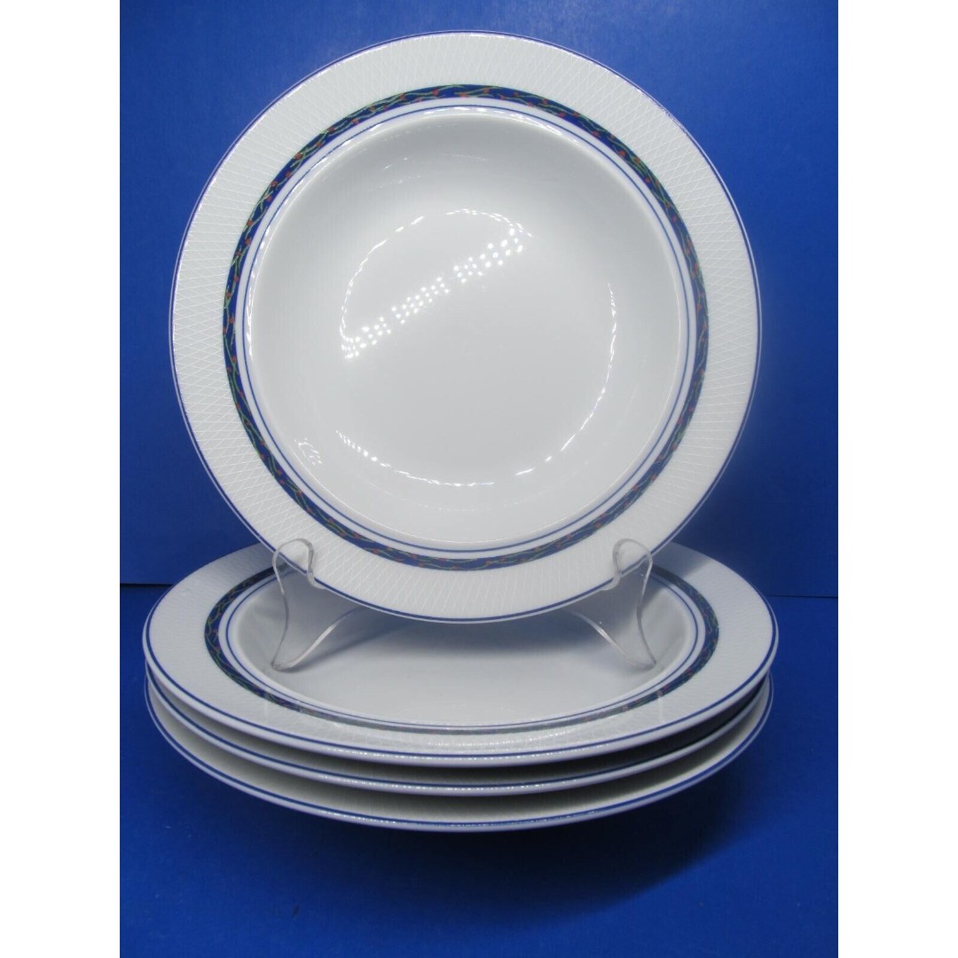 Dansk New Scandia 8 3/4 Rimmed Soup Bowls Portugal Bundle of 4
