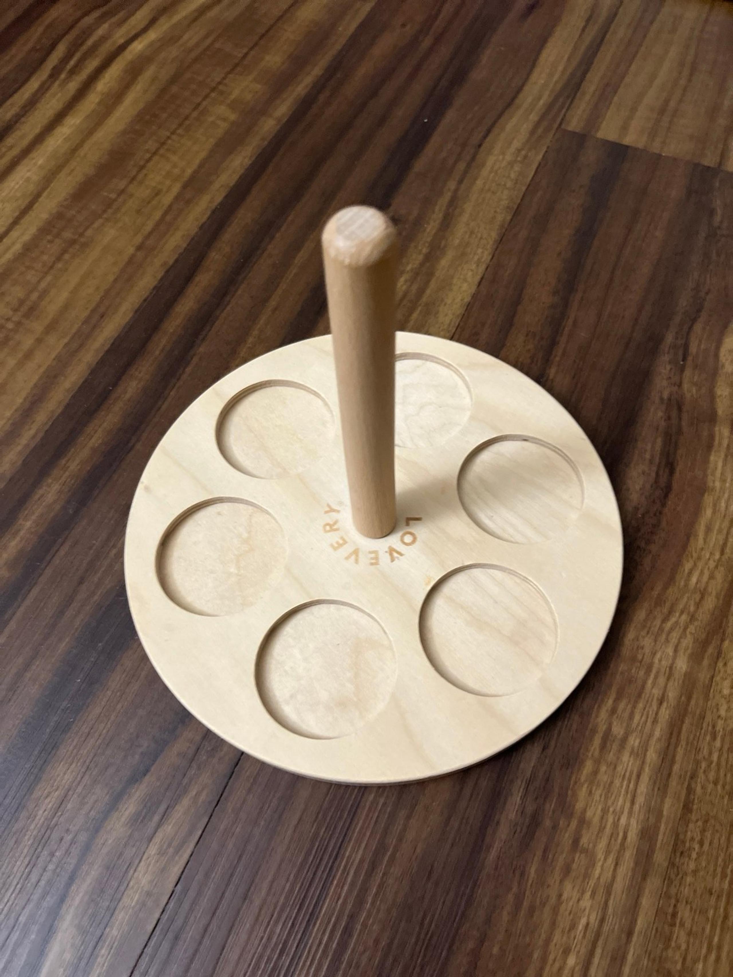 Lovevery Flexible Wooden Stacker from the Babbler Play Kit - replacement part