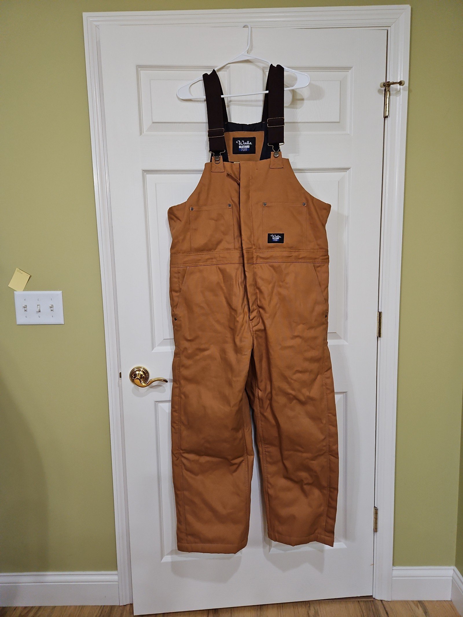 WALLS Blizzard Pruf Outerwear/Bibb Overalls - Large