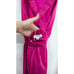 Peter Som Hot Pink Tiered Barbiecore Cross Back Semi Formal Summer Midi Dress 6