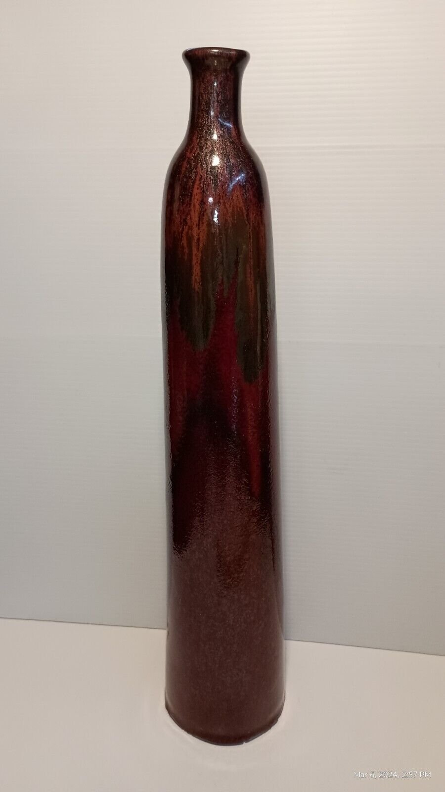 Volcano Glaze Vase by Es-Keramik Germany