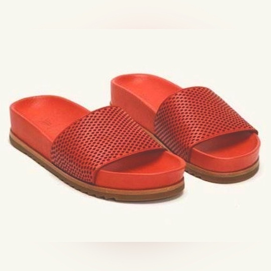 Frye Red Sandals Mercari